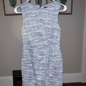 Banana Republic Blue and White Mini Dress